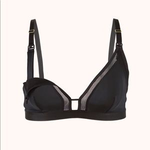 Lively Mesh Trim Maternity Bralette